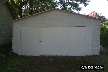 Garage front 02 after